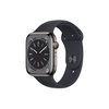 Apple Watch Series 8 GPS + Cellular 45mm Graphite Stainless Steel Case with Midnight Sport Band - Regular