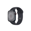 Apple Watch Series 8 GPS 41mm Midnight Aluminium Case with Midnight Sport Band - Regular