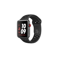 AppleWatch Nike+ Series3 GPS + Cellular 38mm Space Grey Aluminium Case with Anthracite/Black Nike