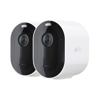 Arlo Pro 4 2K HD Motion Sensing IP Wireless Camera - 2 Pack