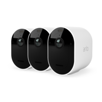 Arlo Pro 4 2K HD Motion Sensing IP Wireless Camera - 3 Pack