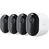 Arlo Pro 4 2K HD Motion Sensing IP Wireless Camera - 4 Pack