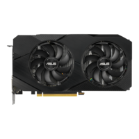 Asus DUAL RTX2060 OC EVO 6GB DDR6 DVI 2 HDMI DP 1785MHz Clock Overclocked