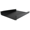 Black Standard Universal Server Rack Cabinet Shelf 22 Deep