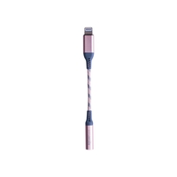 BoomPods AudioLine 3.5mm to Lightning Adapter - Rose Gold