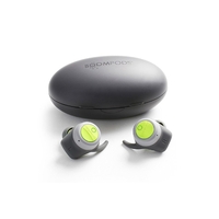 BoomPods BoomBuds True Wireless Earbuds - Grey/Green