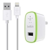 BOOST UP Home Charger with Lightning to USB ChargeSync Cable 1.2M - White
