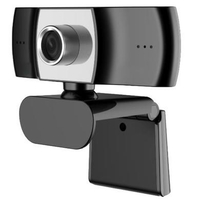 Box Opened OEM Full HD 1080P USB2 Webcam with Built-in Dual Microphone