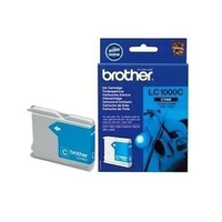 Brother LC 1000C Print Cartridge - Cyan