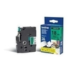 Brother TZE741 18mm Black on Green Tape