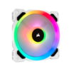 Corsair LL120 RGB 120mm Dual Light Loop White RGB LED PWM Fan Single Pack