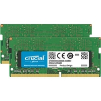 Crucial 16GB 2666MHz DDR4 Non-ECC SODIMM Laptop Memory Kit