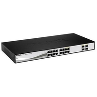 D-Link 16-port 10/100/1G Smart Switch +4 RJ45/SFP