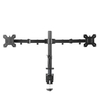 Dual Monitor Arms for monitors from 13 inch to 27 inch
