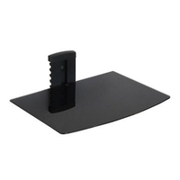 electriQ - Wall Mounted Glass Shelf - For PVR