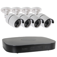 electriQ 4 Camera 1080p HD DVR CCTV System No HDD