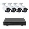 electriQ 4 Camera 5MP HD CCTV Security System - 8 Channel NVR,  No HDD