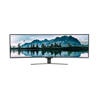 electriQ 49" QLED Double FHD Super UltraWide FreeSync HDR Curved Moni