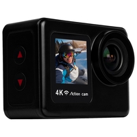 electriQ 4K HD Action Camera with accessory kit inc Waterproof housing