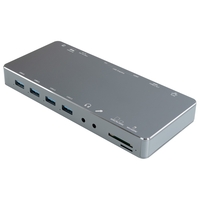 ElectriQ 4K Triple Monitor USB Docking Station