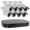 electriQ 8 Camera 1080p HD CCTV System with 2TB Hard Drive