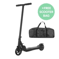 electriQ Active Electric Kids Scooter - Black