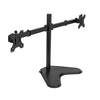 electriQ Freestanding Dual monitor arm for 13 - 32 Monitors