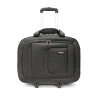 electriQ Globetrotter Roller Laptop Carry Case 17.3 Black