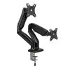 electriQ Premium Dual Monitor Arm for 13 - 32 Monitors