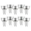 electriQ Smart dimmable colour Wifi Bulb with GU10 short spotlight fitting - Alexa & Google Home compatible - 10 Pack