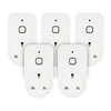 electriQ Smart Wi-Fi plug with power meter - Alexa/Google Home compatible - 5 Pack