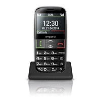 Emporia Euphoria Black 2.3 Easy To Use 2G Unlocked & SIM Free
