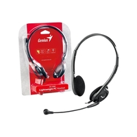 Genius HS-200C Lightweight 3.5mm PC Dual Ear Headset