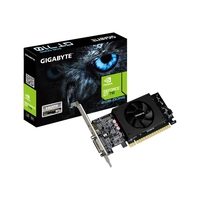 Gigabyte GeForce GT 710 2GB GDDR5 Single Fan Cooling System Low Profile Graphics Card