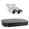 GRADE A1 - electriQ 2 Camera 1080p HD CCTV System - No Hard Drive