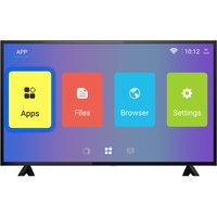GRADE A1 - Ex Display electriQ 55 4K Ultra HD HDR LED Android Smart TV with Freeview HD