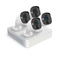 GRADE A1 - HikVision HiLook 4 Camera 5MP Super HD DVR CCTV System with 2TB HDD