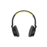 GRADE A1 - Kitsound Exert Sports Bluetooth Headphones with Mic & Adjustable Carry Pouch - Black