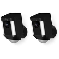 GRADE A1 - Ring Battery Spotlight Cam Duopack - Black