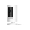 GRADE A1 - Ring Stick Up Cam Plug-in HD 1080p - White