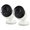 GRADE A1 - Swann PRO-T890 Super HD 5MP Thermal Sensing White IP Bullet Camera with 30m Night Vision - 2 Pack