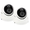 GRADE A1 - Swann PRO-T891 Super HD 5MP Thermal Sensing PIR White Dome Camera with 20m Night Vision - 2 Pack