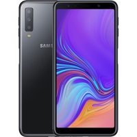 Grade A1 Samsung Galaxy A7 2018 Black 6 64GB 4G Unlocked & SIM Free