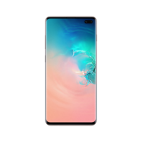Grade A1 Samsung Galaxy S10 Plus Ceramic White 6.4 512GB 4G Dual SIM Unlocked & SIM Free