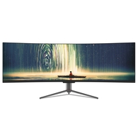 GRADE A2 - electriQ 43 QLED Super UltraWide 120hz HDR600 Curved Monitor