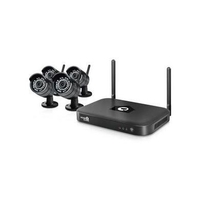 GRADE A2 - HomeGuard CCTV System - 8 Channel Wireless NVR with 4 x 1080p HD Day/Night Cameras & 1TB HDD