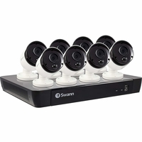 GRADE A2 - Swann CCTV System - 16 Channel 5MP NVR with 8 x 5MP Super HD Thermal Sensing Cameras & 2TB HDD