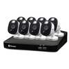 GRADE A2 - Swann CCTV System - 8 Channel 1080p DVR with 8 x 1080p Warning Light Bullet Cameras & 1TB HDD