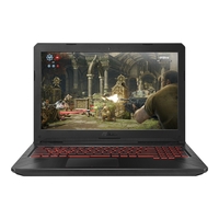GRADE A3 - ASUS TUF Core i7-8750H 8GB 256GB + 1TB GTX 1060 15.6 Inch Windows 10 Home Gaming Laptop Inc Bag & Mouse