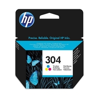 HP 304 Tri-Color Original Ink Cartridge